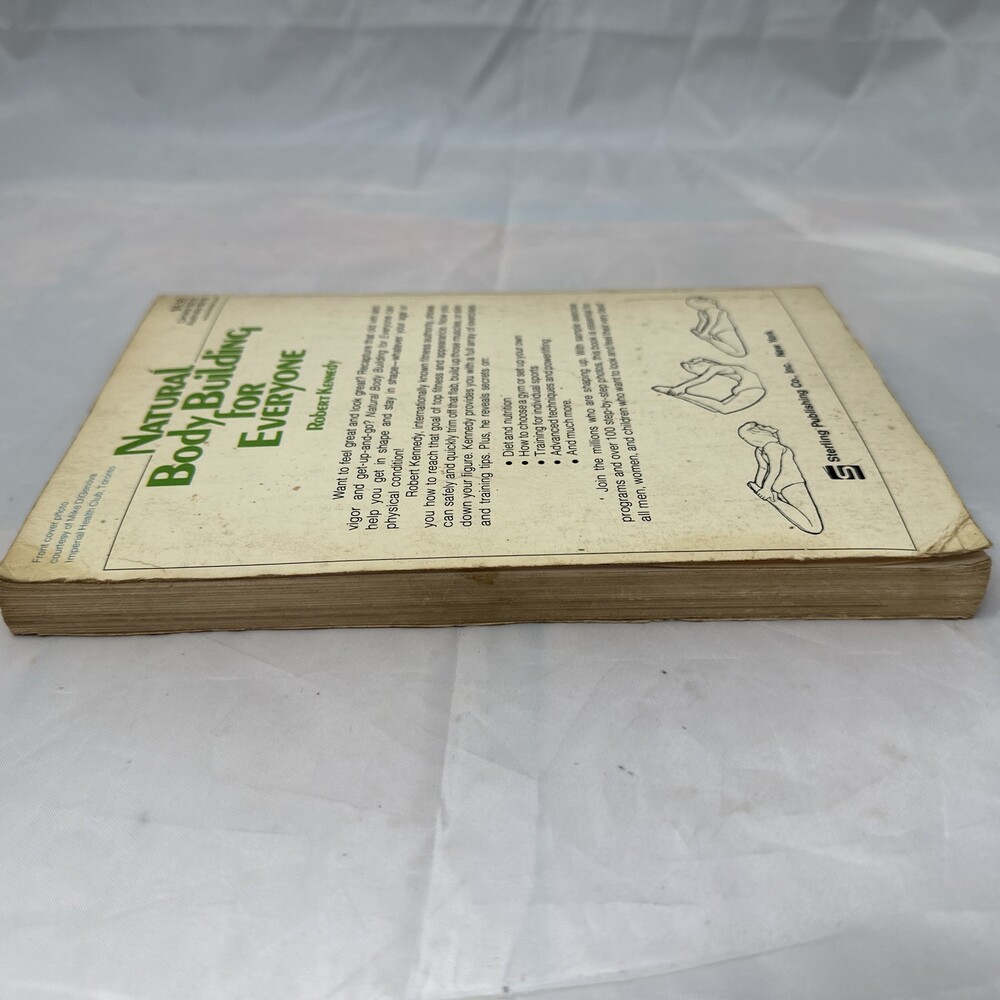 Natural Body Building For Everyone Robert Kennedy 1982 Vintage Fitness Sterling